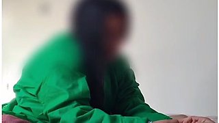 Mexican Beautician Works From Home With Naked And Satisfied Client
