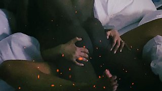 Hot milf rides my black dick amateur interracial cuckold