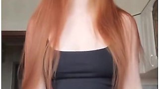 Smoking Redhead