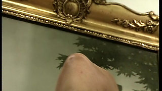 Perfect Blonde Secretary in Black Stockings Got Anal Penetrated
