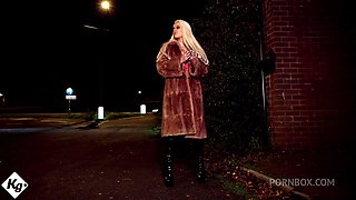 Blonde Whore Satisfies Her Creepy Client