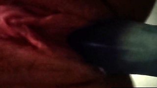 Big Dildo, Lil Pussy - Solo Female Orgasm