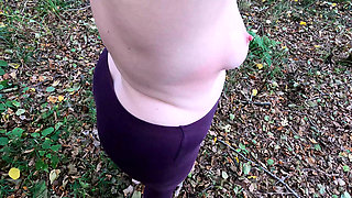 Barefoot and Naked Tits