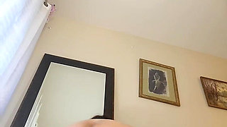 Granny Only Wearing Thigh High Stockings. I Am Very Exposed!