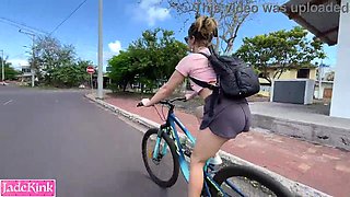 Amateur Duo Vaca Public Beach Romp