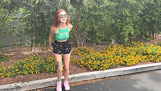 Stranded Hentai Tourists Stray from Path to Freaky Outdoor Threesome Where Creampie and Deep-Thro