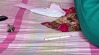 Bangladeshi Woman Cleaning the House Alone