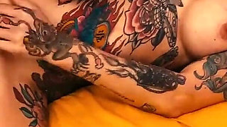 This Tattooed Mature Bunny Seeks to Be Fucked Bareback in the Ass