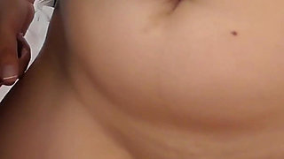 Threesome Casting with a Shy Brazilian Girl - Sloppy Double Blowjob, Fucking and Cum Swallowing!