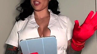 Naughty Nurse Bianca Bailee POV Dildo Fucking Pt in Room 69