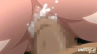 A big-breasted beauty is given an enema and semen is thrust into all of her holes, resulting in a creampie.