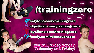 Training Zero Making a Urinal from my Femdom Toilet Slave - Anal Stretching, Fisting & Piss