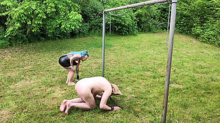 Whipped Naked in Nature