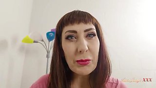 Busty Hairy Stepmom Melody Mynx Teases and Fucks You POV