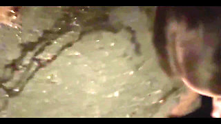 Extremely Risky Bar Blowjob and Downtown Sucking and Flashing