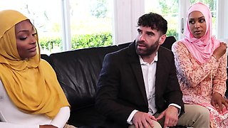 Hijab Teen Impregnated by Stepparents