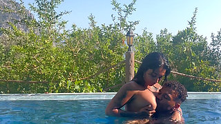 Being Unfaithful to My Husband with the Huge Cock Neighbor in the Pool Yasmina Khan