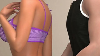 According to Sofia by Grima Grima - Horny Hotwife Preparing Her Ass for the Real Deal, Cuck Watching From the Closet 11