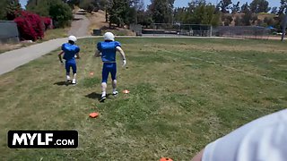 Lauren Phillips is the ultimate coach who motivates her team with her hot body