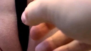 Blonde emo amateur solo masturbation