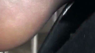 Secretary Smoking Dildo Masturbation!