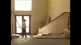 Busty MILF Catches a Rough Man in an Abandoned House and Ends up Getting Fucked Wildly