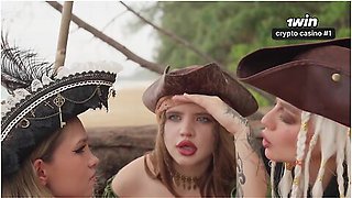 2 Pirates Fucked The Sailors After The Shipwreck In Search Of Treasure