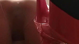 42 Minutes of MILF Tied to a Chair Getting Fucked Doggy Style in the Mouth and Pussy