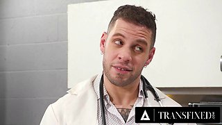 Doctor Wolf Hudson Teases Seductive Nurse Kalli Grace During Her Steamy Yearly Physical Exam