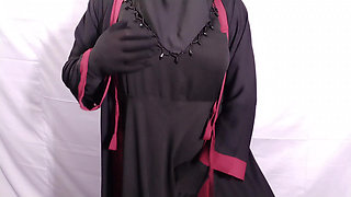 Hijabi Muslim beautiful woman having sex with cook Shyamal