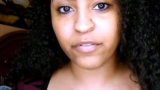 Australian BBW with big boobs gives blowjob