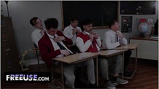 Rion King, Nade Nasty And Cali Sweets - Nothing Beats The Summer School Heat Like Their Big Dicks Inside The Teachers Mouth