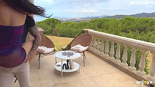 Nestor Zarc And Clea Gaultier - French Beauty Interrupts Interview To Fuck