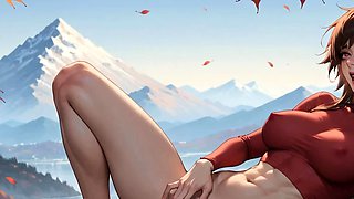 Sexual velvet allurement at Fuji Peak's Autumn Milk Desire -