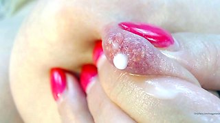 Sexy Transsexual With Big Boobs Jerking Off Inside
