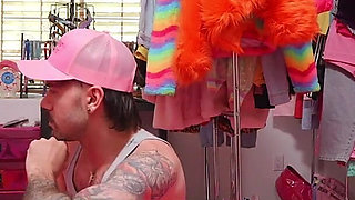 Bts - Jesse Pony Seduces the Camera with Her Big, Amazing Boobs!