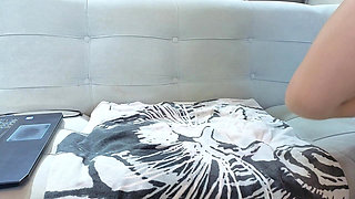 Solo Squirt Session Ending with Loud Farts