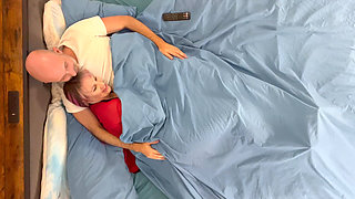 Vicky Vix Under the Covers Friendly Handjob