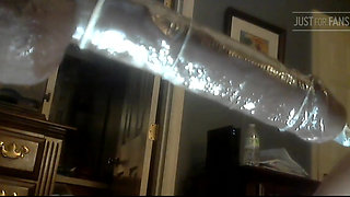 My Ass Gets Fucked by Thrusting Dildo