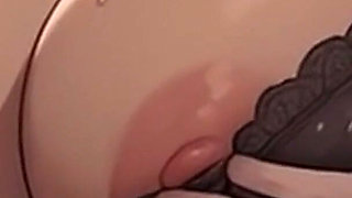 Waifu Mature Secretary POV - Office Phone Call Close-up Boob Teasing Undressing