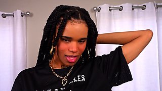BLACK TGIRLS Cloudy Unwrapped