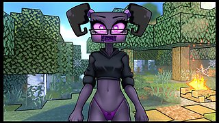 Hot ladies in a cheeky parody with sausage action