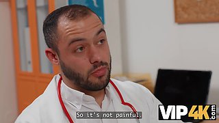 Vip4k. the luxurious bride, nata gold, tempted her doctor right before her wedding