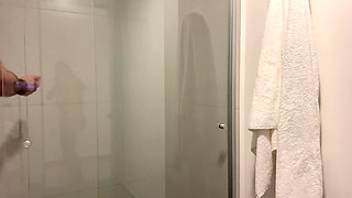 Latina MILF with Big Naturals, Letzy Lizz, Behind the Scenes Fuck in the Shower