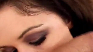Slim milf Katie Angel POV facial blowjob deepthroat