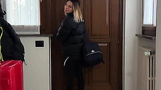 Pregnant Italian Gets It Put in Her Ass by a Guy She Met at the Gym. Eng Sub