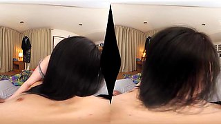 Nene - Aggressive Parasite: Blowjob, Handjob  Asian VR Porn