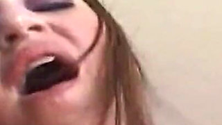 Amazing Interracial Fuck for a MILF in Bikini Sucking a Huge Black Monster Cock