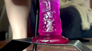 Part 2 - Bouncy Fuck Chair Meets Roxys Mature but Very Eager and Willing Ass