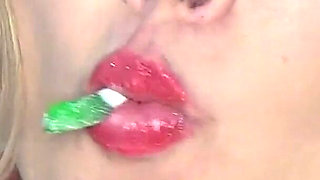 Swallowing Christmas Canes Without Hands